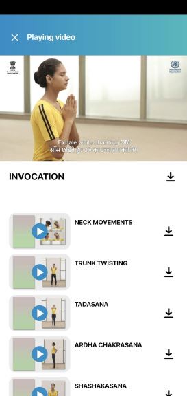 besplatna joga mobilna aplikacija