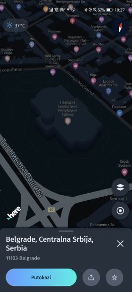 nova here wego navigacija