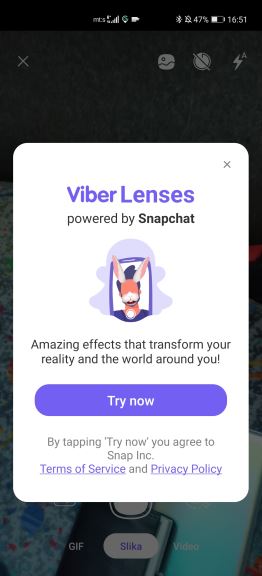 Viber Lenses najpopularnije opcije u aplikaciji u Srbiji