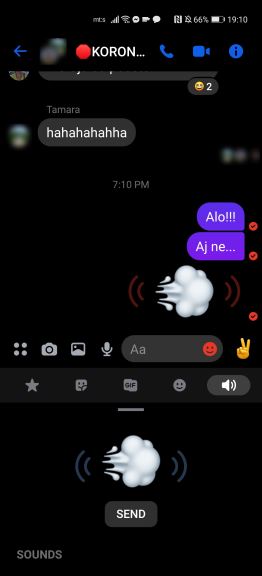 Messenger SoundMoji podešavanje kako uključiti