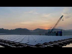 Plutajuća solarna elektrana na vodi Singapur Sembcorp