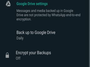 whatsapp enkripcija za rezervne podatke