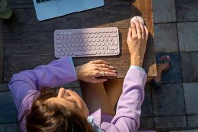 Logitech K380 bežična tastatura i miš Pebble M350