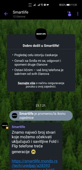 SmartLife Viber Zajednica kako se pridružiti