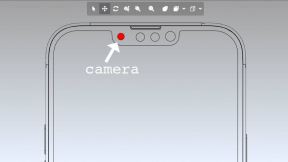 CAD crtež novog Apple Face ID