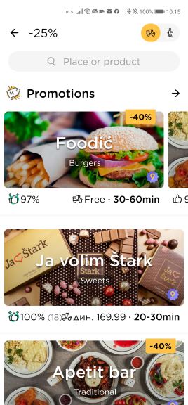 Glovo Huawei telefoni kako radi (3)