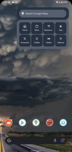 Google Maps novi vidžet brza navigacija 1