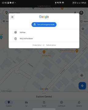 Aktivni Incognito režim