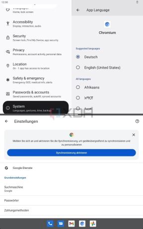 Dodatna podešavanja jezika za aplikacije