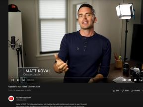 YouTube dislike