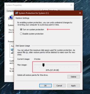 System restore podešavanja
