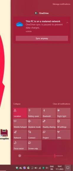 Bluetooth uključivanje/isključivanje