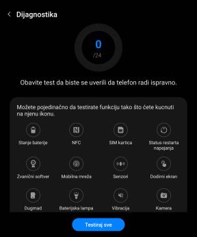 Provera stanja baterije na Samsung telefonima