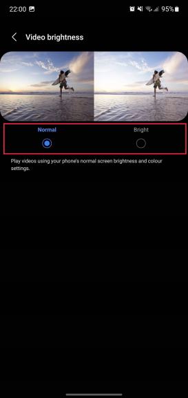 Normal podešavanja u Video Enhancer