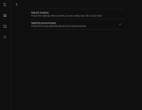 Podešavanja Android aplikacije - saobraćaj