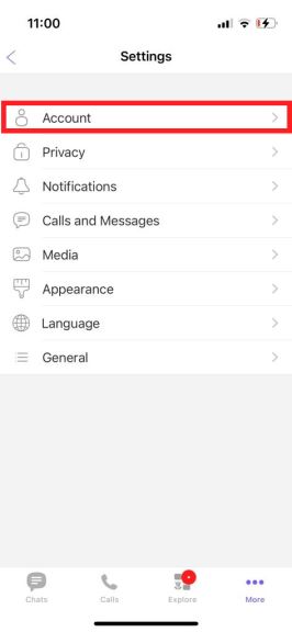 Viber nalog (Account)