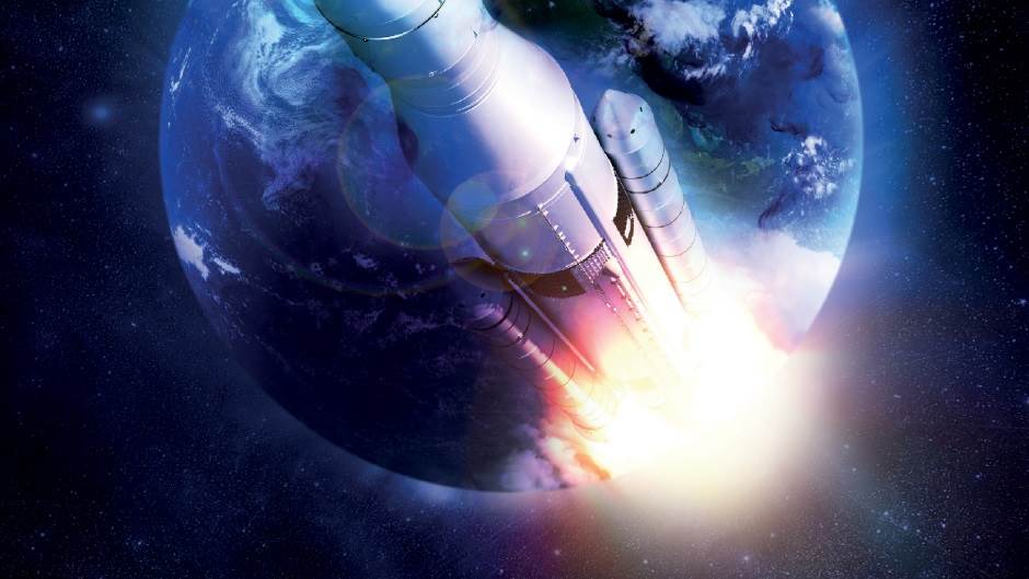 SpaceX raketa udara u Mesec