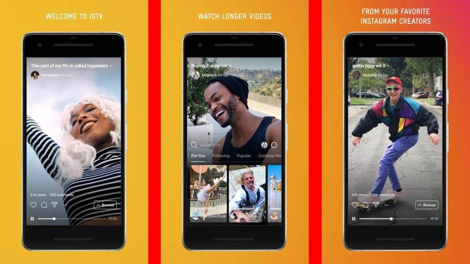 IGTV dugme Instagram aplikacija, Instagram aplikacija IGTV dugme sklonjeno, Instagram IGTV