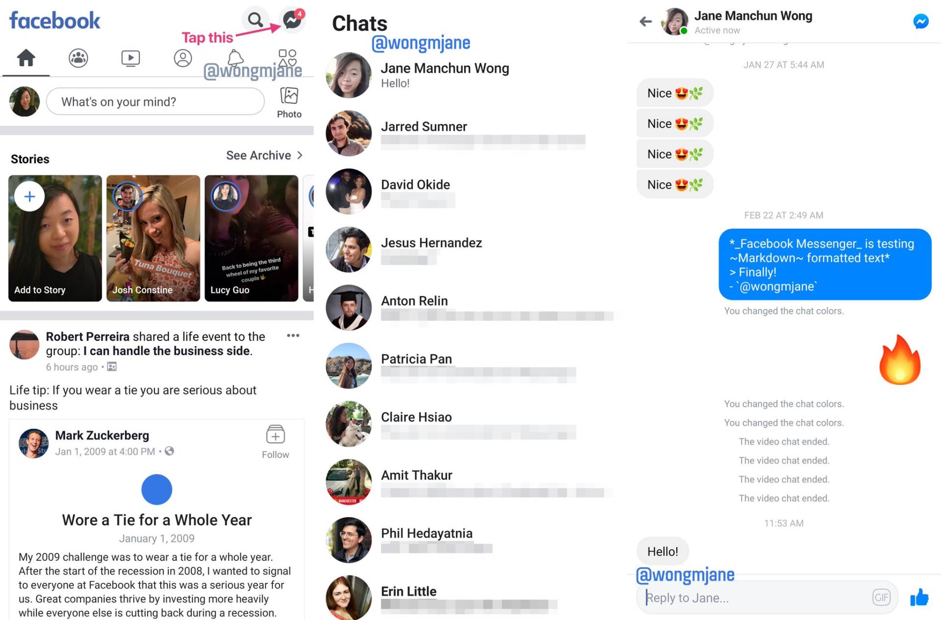 Messenger Face ID otkljucavanje aplikacije, Messenger Face ID autentifikacija