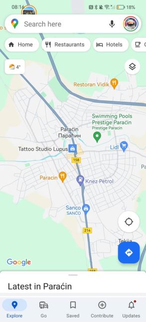 Google Mape vremenska prognoza 1.jpg