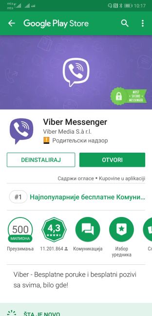 Viber zaštita podataka GDPR Viber aplikacija