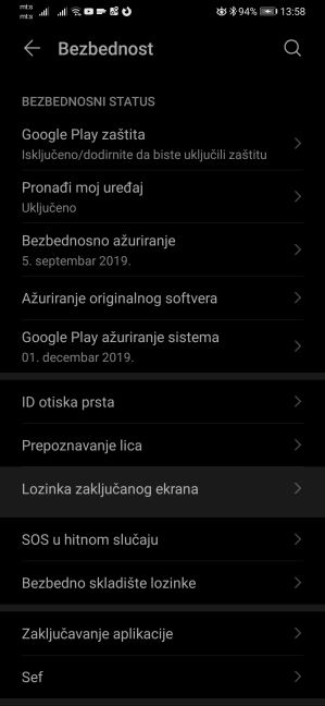 Zakljucan telefon nocu, Kako zaštititi telefon dok spavate, Otkljucavanje telefona otisak, lice, PIN