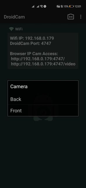 Kako koristiti kameru telefona za ZOOM, Kamera telefona za video konferenciju, DroidCam upotreba kak