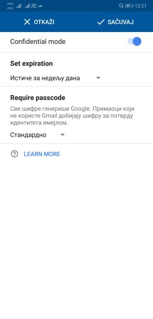 GMail Confidental mode, GMail Poverljiv režim, Kako koristiti Poverljiv GMail režim