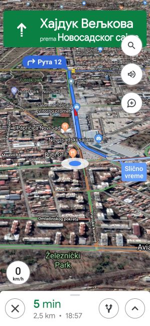 Google Maps dojava prepreke na putu, Google Maps dojava radara, sudara, radova