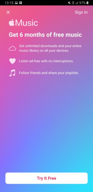 Apple Music probni period cena