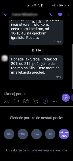 Viber nestajuce poruke video foto, Kako slati Viber nestajuce poruke, Viber Disappearing Messages