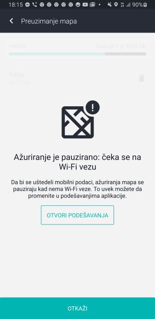 Besplatna navigacija Here WeGo, Aplikacija Here WeGo mapa Srbije besplatno update, GPS mapa Srbije