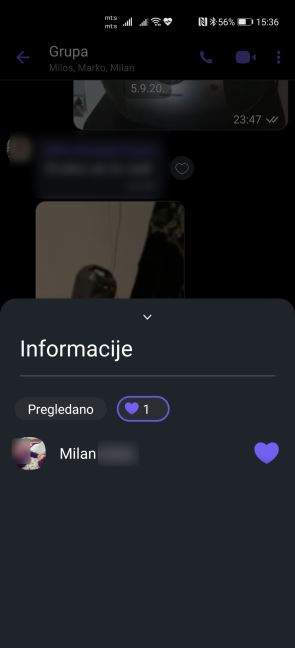 Viber reakcije smajliji kao na Messenger aplikaciji, Viber reakcije na poruke smajliji kako se koris