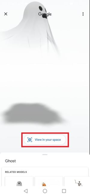 duh aplikacija noc veštica google android telefon proširena realnost ar tehnologija