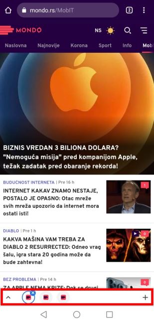 google chrome nove opcije internet pregledac