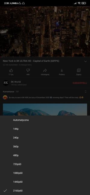 YouTube pretraživanje po boji