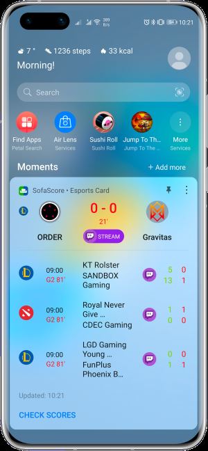 huawei assistant sofascore rezultati esports counter strike dota lol takmičenje video igre