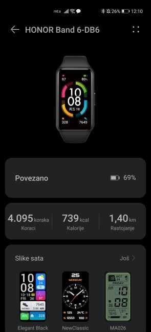 honor band 6 fitnes narukvica cena prodaja kupovina utisci praćenje zdravlja sport kako radi foto