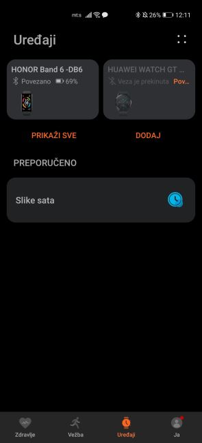 honor band 6 fitnes narukvica cena prodaja kupovina utisci praćenje zdravlja sport kako radi foto
