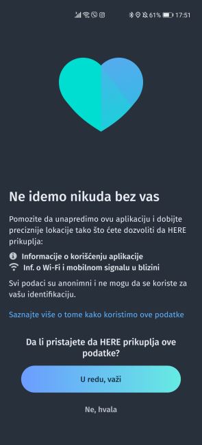 nova here wego navigacija
