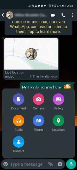 whatsapp view once poruke slanje
