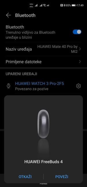 Huawei FreeBuds 4 aplikacija (2)