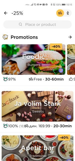 Glovo Huawei telefoni kako radi (3)