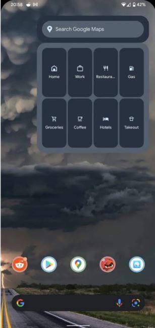 Google Maps novi vidžet brza navigacija 4