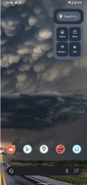 Google Maps novi vidžet brza navigacija 2