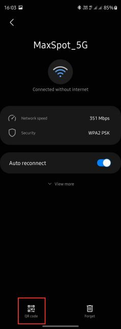 Podešavanja aktivne mreže