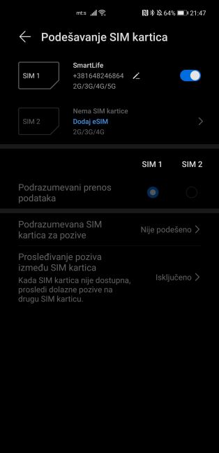 Kako isključiti 2G mrežu