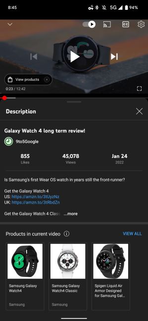 YouTube novi izgled plejera 2.jpg