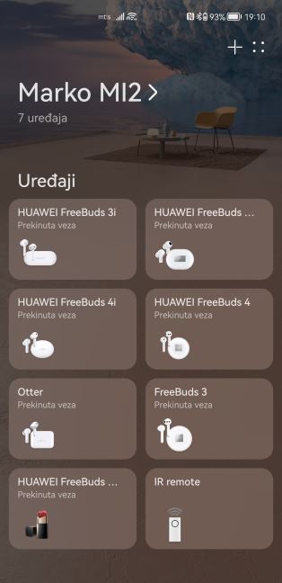 Huawei AI Life aplikacija FreeBuds Lipstick slušalice