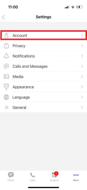 Viber nalog (Account)